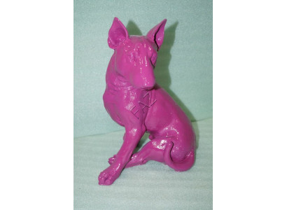Design Hond Figur Statue Skulptur Figuren Skulpturen Dekoratioun Deko Nei c636