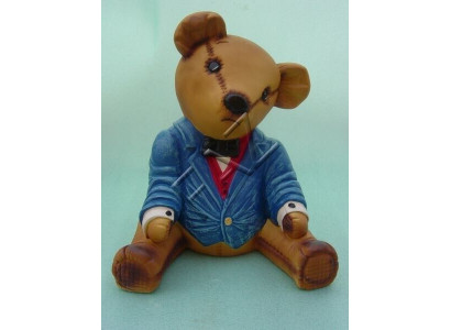 Design Teddy Figur Statue Skulptur Figuren Skulpturen Dekoratioun Deko Nei c422