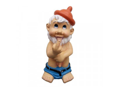 Garten Haus Dekoration Figur Statue Skulpturen Figuren Zwerg Erotischer Sexy M34