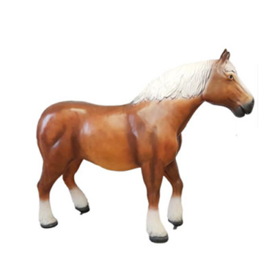 Russesch Héngscht Päerd Dekoratioun Figur Figuren Statuen 80cm Statu Skulptur