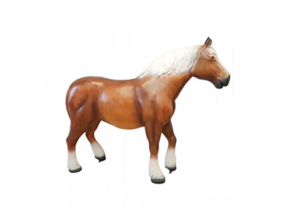 Russesch Héngscht Päerd Dekoratioun Figur Figuren Statuen 80cm Statu Skulptur