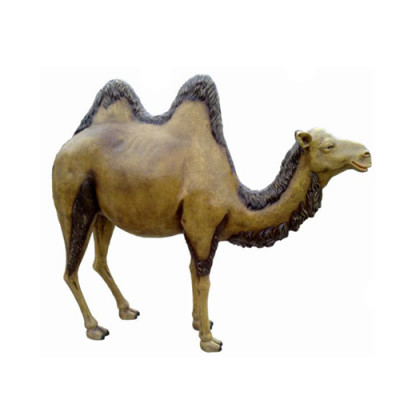Kamel Liewensgréisst Figur Dekoratioun Statuen Skulptur Gaart Deko Figuren 210cm