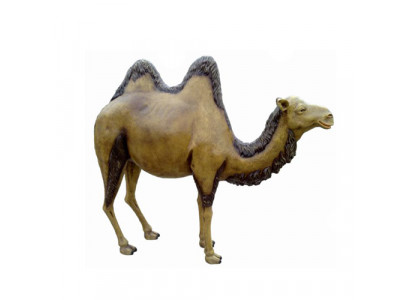 Kamel Liewensgréisst Figur Dekoratioun Statuen Skulptur Gaart Deko Figuren 210cm