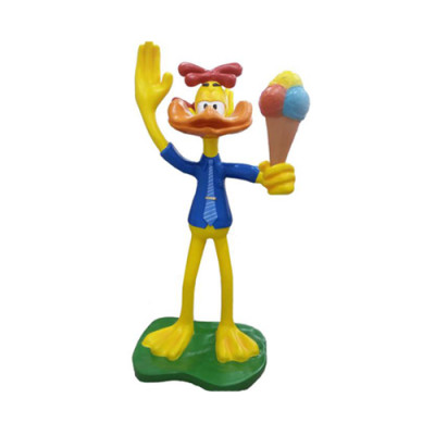 Skulptur Ent mat Glace Reklamm Glacebuttek Figuren Statuen Opsteller 205 cm Comic