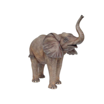 Elefant Liewensgréisst Figur Dekoratioun Statuen Skulptur Elefanten Figuren 160x160