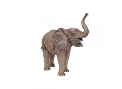Elefant Liewensgréisst Figur Dekoratioun Statuen Skulptur Elefanten Figuren 160x160