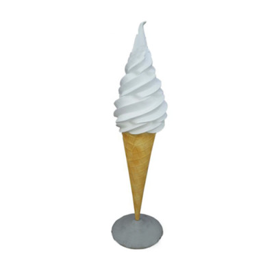 Éistrummfigur Skulptur Aufsteller Glace-Sendung Restaurant Gastronomie