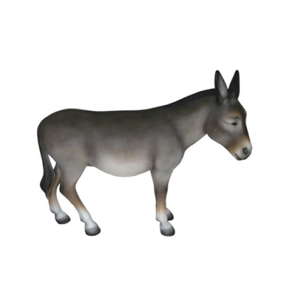 Esel Liewensgrouss Figur Dekoratioun Statuen Skulptur Gaart Dekoratioun Figuren 174cm nei