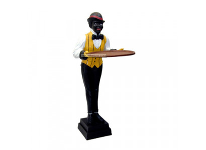 Butler Figur Statue Figuren Statuen Skulptur Restaurant Hotel 170cm Ablag Neien