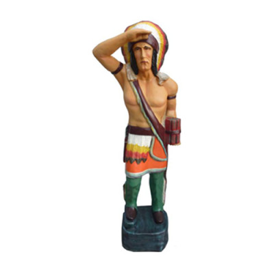 Indianer Figur Statue Ureniwohner USA Gaart Dekor Skulptur Figuren Statuen 190cm
