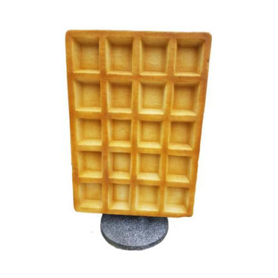Figur Waffel Opsteller Gastronomie Skulptur Statuen Figuren Dekoratioun