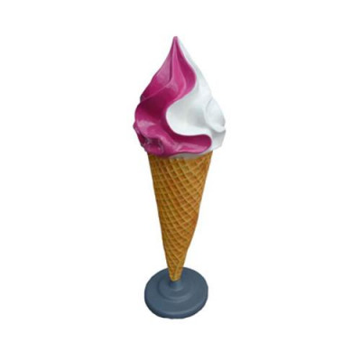Äiscreme Figur Statue Aufsteller Glacegeschäft Gastronomie Statuen 195cm Restaurant