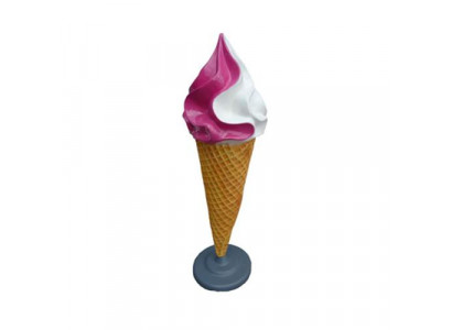 Äiscreme Figur Statue Aufsteller Glacegeschäft Gastronomie Statuen 195cm Restaurant
