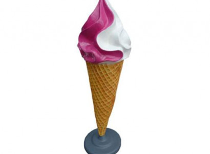 Äiscreme Figur Statue Aufsteller Glacegeschäft Gastronomie Statuen 195cm Restaurant