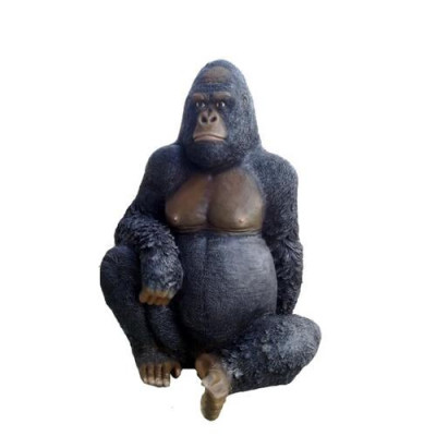 Schéinen abstrakte Designer-Skulpturaff, Figurenhéicht 110 cm.