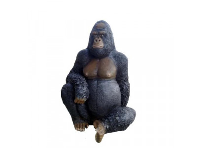 Schéinen abstrakte Designer-Skulpturaff, Figurenhéicht 110 cm.