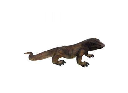 Waran Dekoratioun Skulptur Monitor-Eidechs Gaart Figuren Statuen Statue 53x200