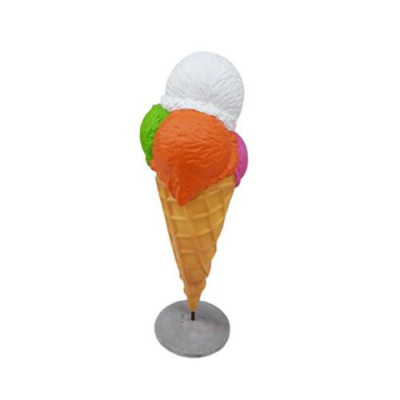 Skulptur Eis Reklamm Glacefiguren Skulpturen Stänner 185 cm