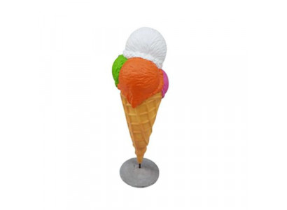 Skulptur Eis Reklamm Glacefiguren Skulpturen Stänner 185 cm
