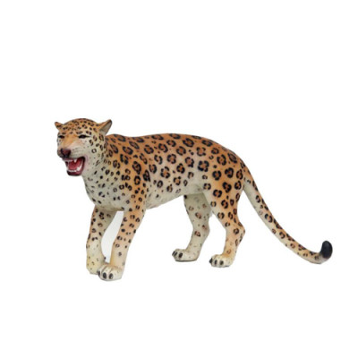 Dekoratioun Gaart Figuren Statue Skulptur Leoparden Deko Statuen Figur 70x170cm