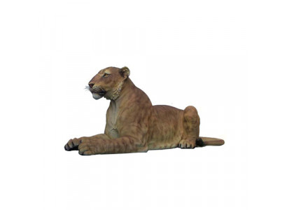 Dekoratioun Gaart Figurenen Déier Statu Skulptur Léiwendeko Statuen Figur 70x170cm