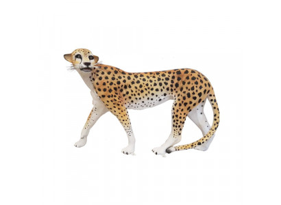 Dekoratioun Gaart Figuren Statue Skulptur Leopard Deko Statuen Figur 85x135cm