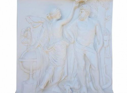 Antik Stil Relief Molerei Deko Figur Statue 94x100 cm Figuren Statuen Skulpturen