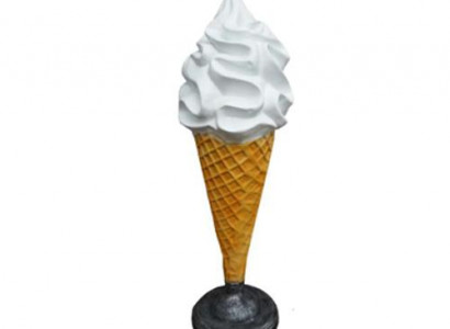 Äiskrem Figur Statue Aufsteller Glacebuttek Hues Gastronoomie Statuen 140cm Nei