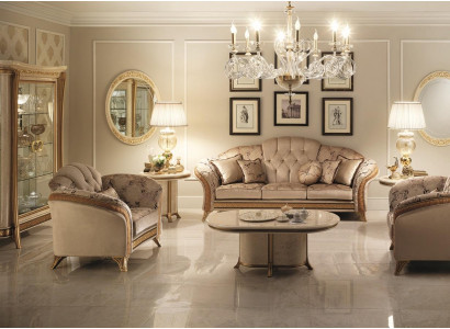 Sëtzgrupp 3+2+1 Setzer Wunnlandschaft Canapé Couch Arredoclassic Garnitur Canapéen