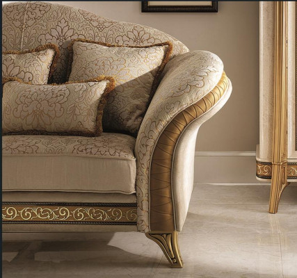 Sëtzgrupp 3+2+1 Setzer Wunnlandschaft Canapé Couch Arredoclassic Garnitur Canapéen