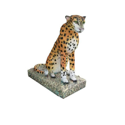 Dekoratioun Gaart Figur Statu Figuren Statuen Deko Nei Skulpturen Gepard Afrika