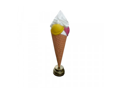 Glace Glacëbuttek Wanddekoratioun Figuren Gastronomie Opsteller 130cm Nei