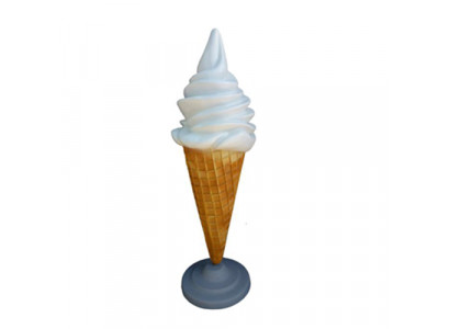 Glace Crèmerie Skulptur Dekoratioun Figuren 130cm Nei Gastronomie Opsteller