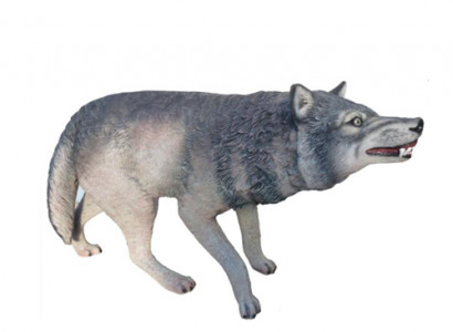 Wolfsgarten Figur abstrakt Figuren Statuen modern bemoolt nei 130cm Statu