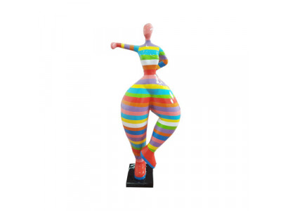 Modern Balletfigur PVC Skulptur Dekoratioun 85cm Deko Figuren Statuen Nei