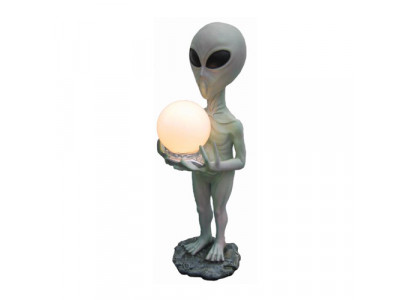 Modern Dëschlampa Ausgefalen Luucht Alien Figur Beliichtung Skulptur Figuren
