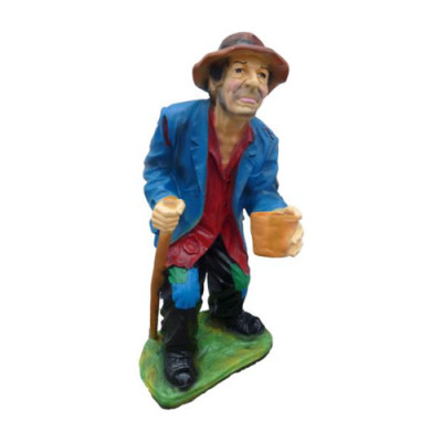Deko Figur Statue Skulptur 95 cm Figuren Statuen Skulpturen Neiz Obdachlos P12