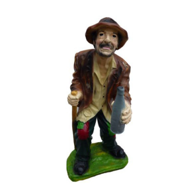 Dekor Figur Statu Skulptur 95cm Figuren Statuen Skulpturen Alkoholiker Obdachlosen