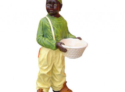 Deko Figur Statue Skulptur 90 cm Figuren Statuen Skulpturen Schwaarzer USA P36