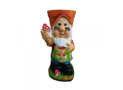 Garten Haus Dekoration Figur Statue Skulpturen Deko Figuren Zwerg Handarbeit K71