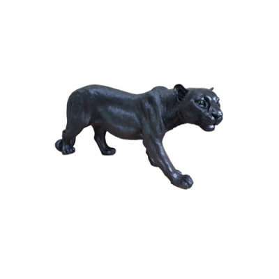 Afrikanesch Panther Dekorativ Statu Gaart Figuren Statuen 85cm Liewesgrouss