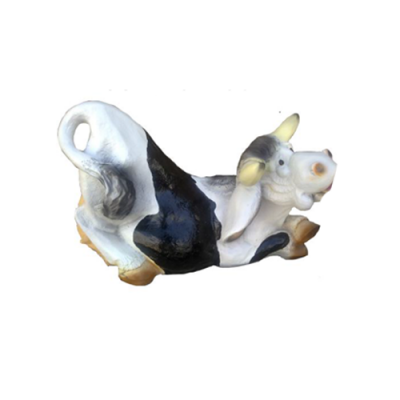 Modern Figur Kou Rënd Fleeg Plastikskulptur Statuen Figuren Dekoratioun Kallef 38cm