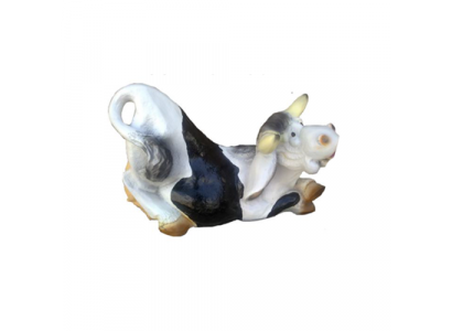Modern Figur Kou Rënd Fleeg Plastikskulptur Statuen Figuren Dekoratioun Kallef 38cm