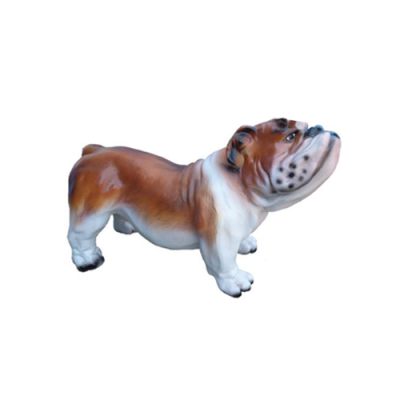 Hond Dekorativ Statue Gaart Figuren Statuen 62cm Liewensgréisst Figur Plastik