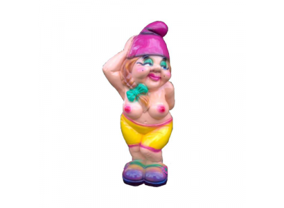 Garten Haus Dekoration Figur Statue Skulpturen Figuren Zwerg Erotischer Sexy K51