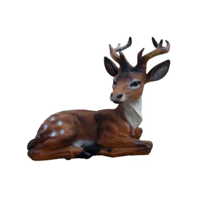 Hirsch Figur Statue Statuen Figuren Gaart Deko Skulptur Dekoratioun 45 cm Nei