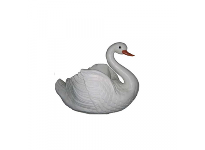 Schwan Dekorativ Statue Gaart Figuren Statuen 34cm Liewensgréiss Figur Plastik