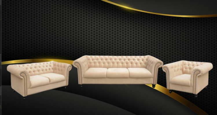 Dräisëtzer Stoff Stuff wäiss Design Sofa Sofae Samett xxl grouss Polster Couchen