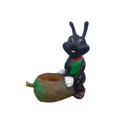 Gaardenameis 47cm Gaardendekoratioun Figuren Statuen Figur Hand gemoolt Nei
