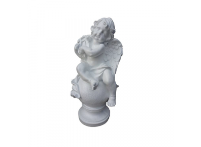 Dekoratioun Figur Statu Skulptur 51 cm Figuren Statuen Skulpturen Engel R74 Nei